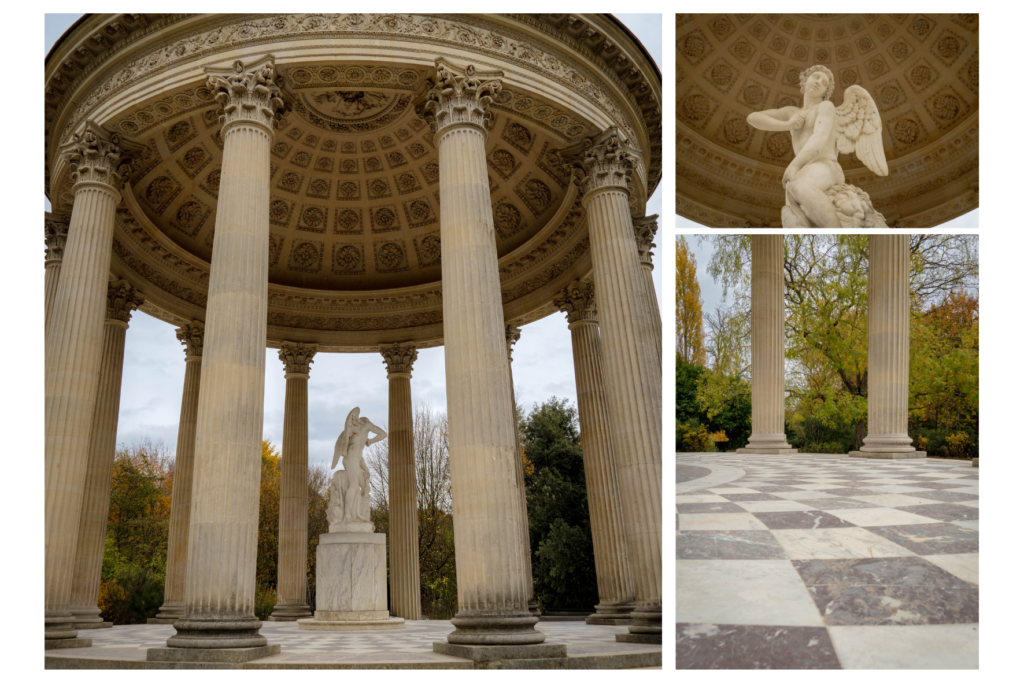 Temple de l'amour, statue
